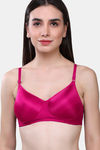 Maroon Clothing Padded Non Wired Full Coverage T-Shirt Bra (Pack of 2) - Multicolor — thumbnail 2